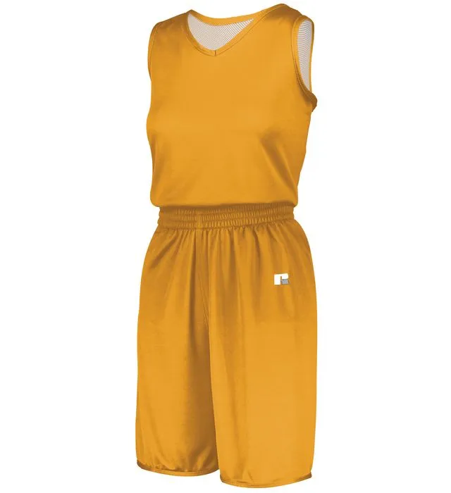 Russell Undivided Solid Single Ply Reversible Jersey Womens