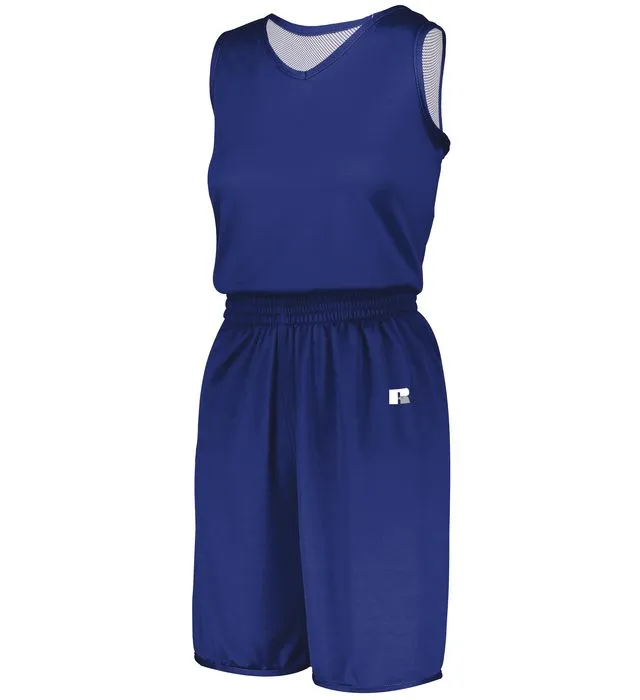 Russell Undivided Solid Single Ply Reversible Jersey Womens