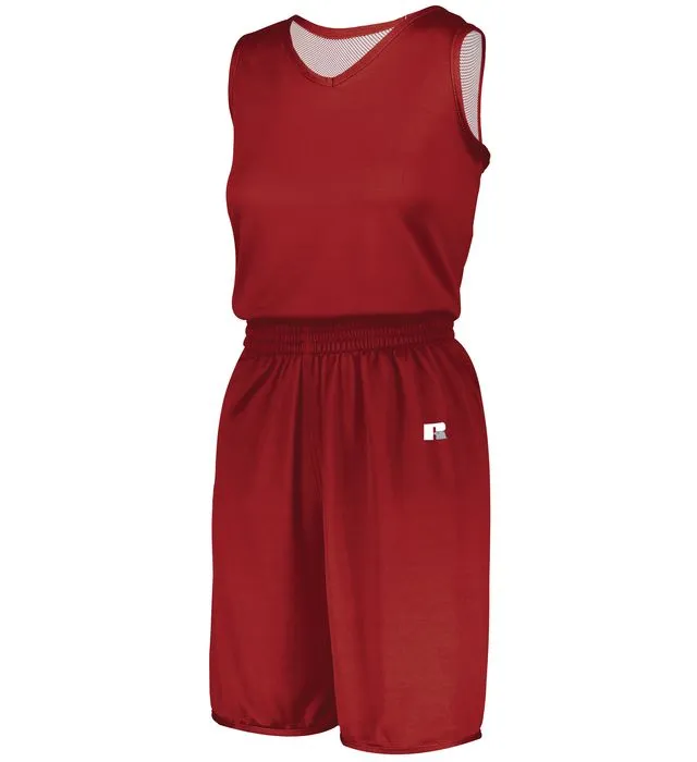 Russell Undivided Solid Single Ply Reversible Jersey Womens