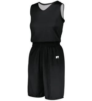 Russell Undivided Solid Single Ply Reversible Jersey Womens