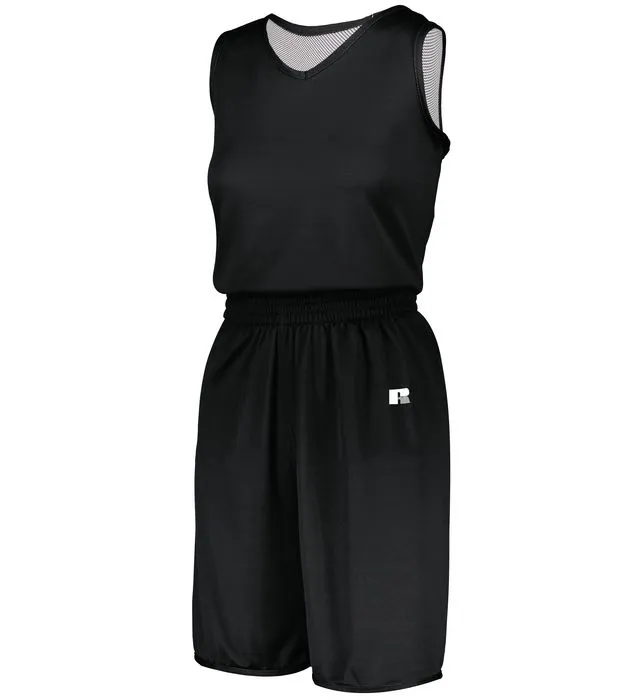 Russell Undivided Solid Single Ply Reversible Jersey Womens
