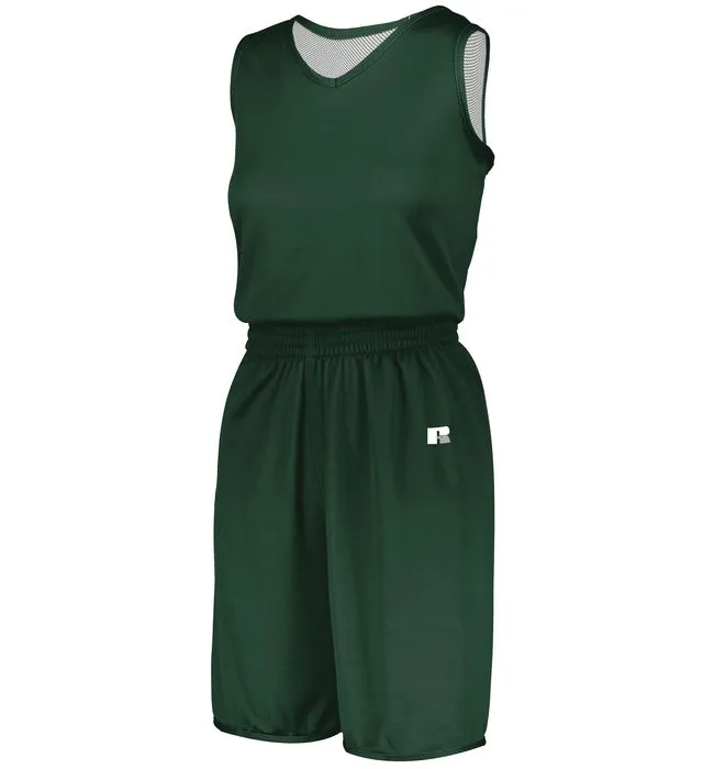 Russell Undivided Solid Single Ply Reversible Jersey Womens