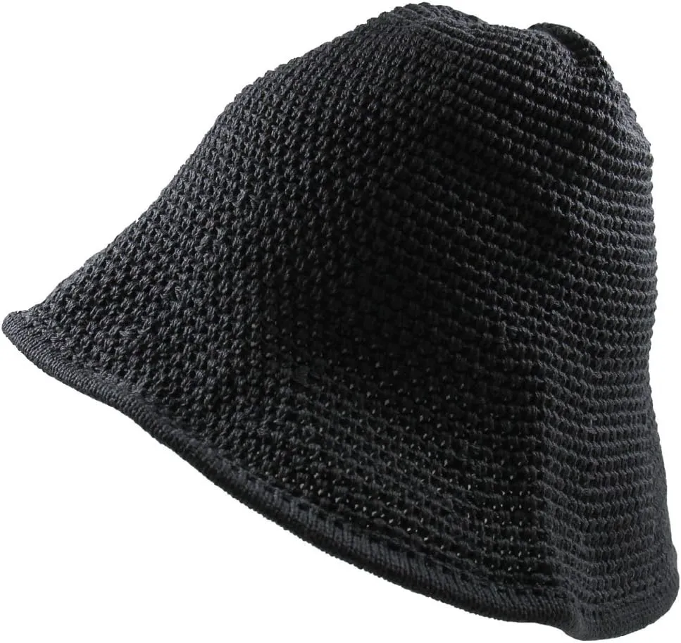RW Knitted Crochet Fordable Hat with Flexible Wire Brim