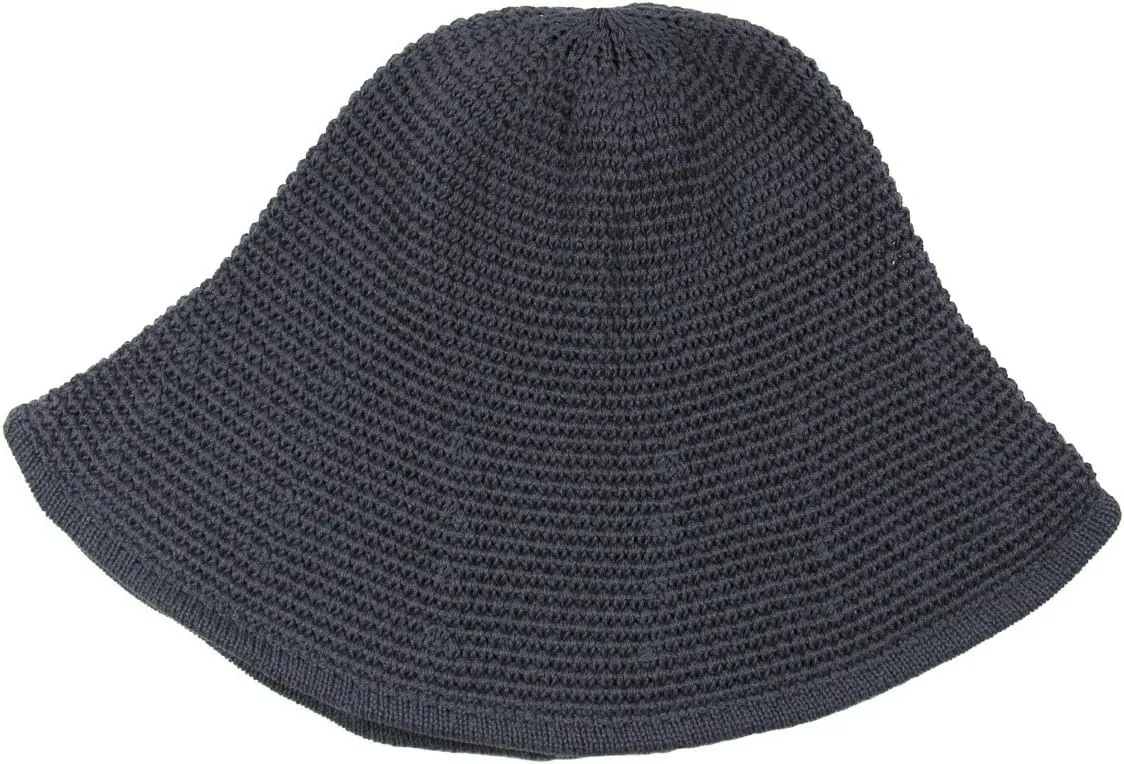 RW Knitted Crochet Fordable Hat with Flexible Wire Brim