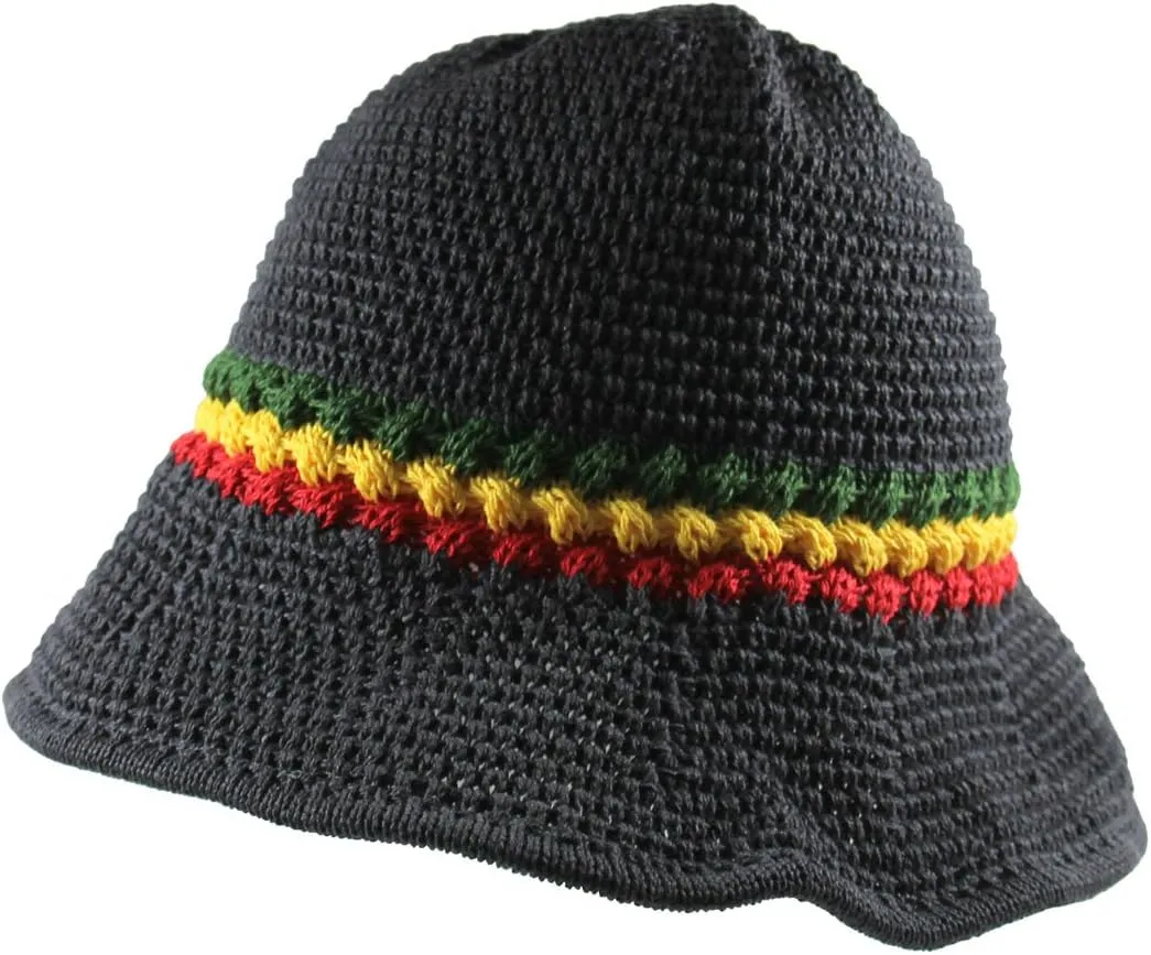 RW Knitted Crochet Fordable Hat with Flexible Wire Brim