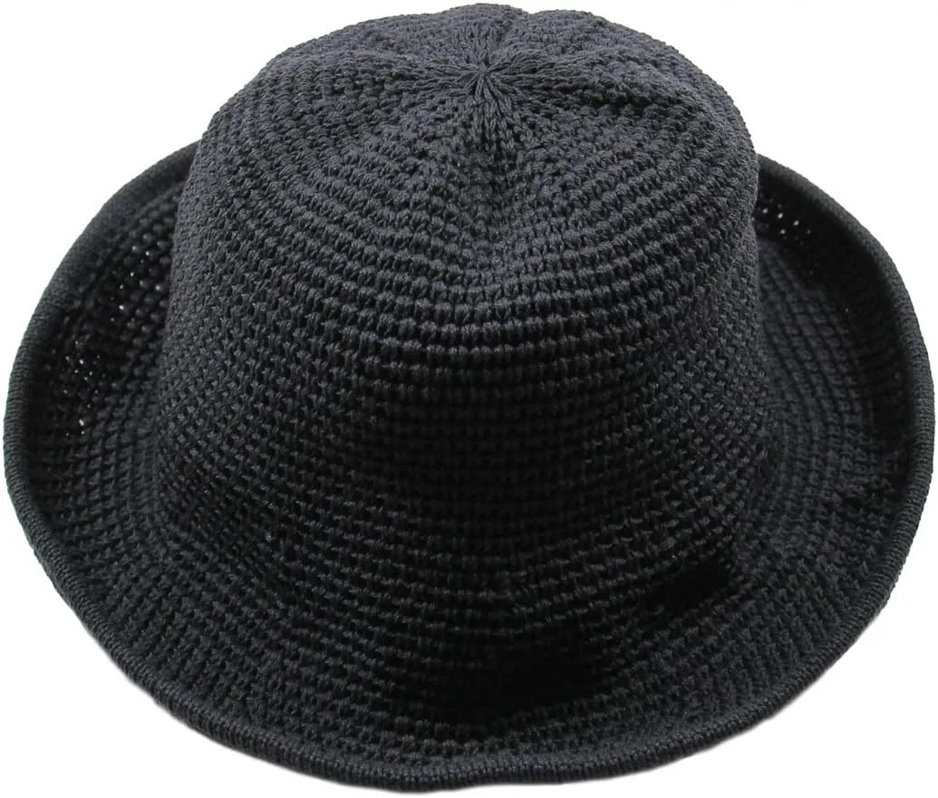 RW Knitted Crochet Fordable Hat with Flexible Wire Brim