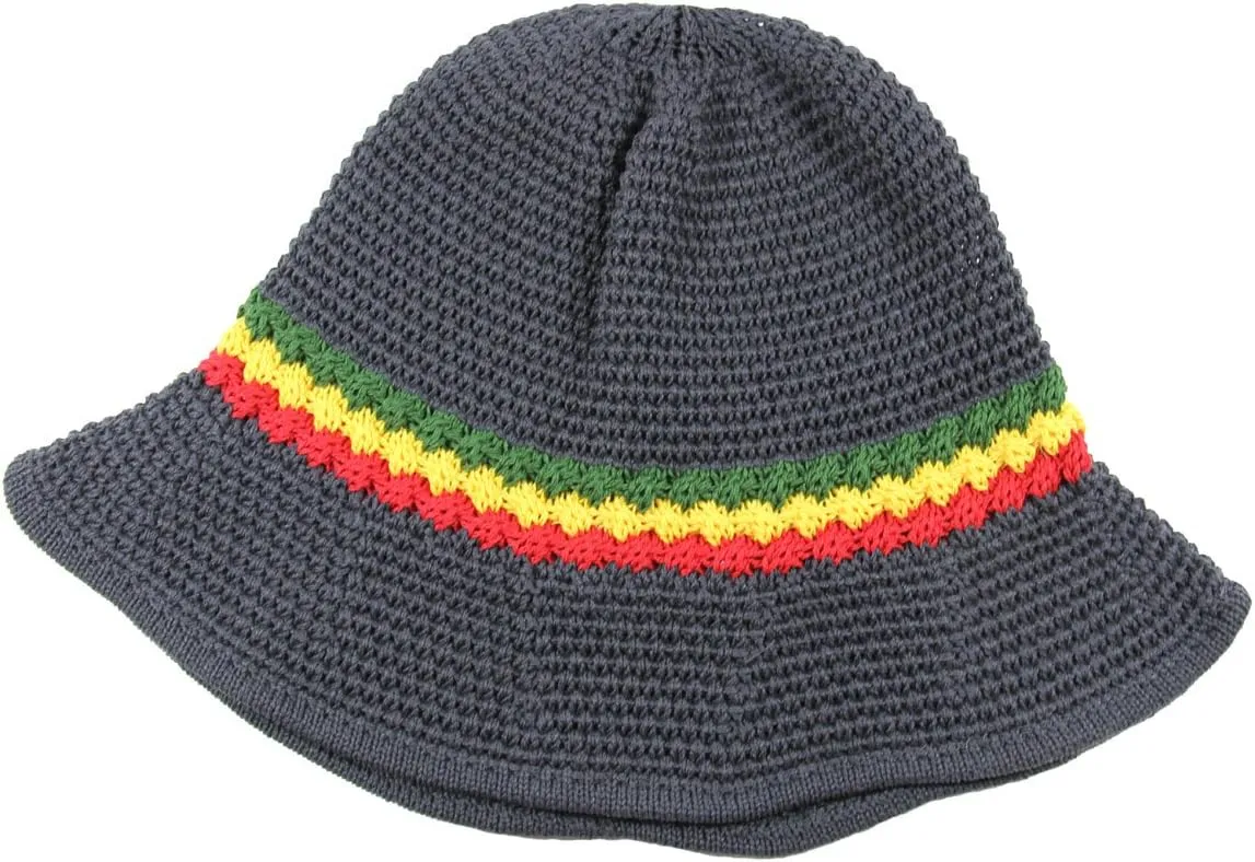 RW Knitted Crochet Fordable Hat with Flexible Wire Brim