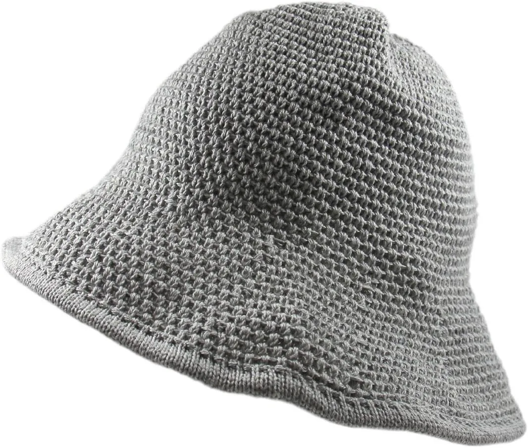 RW Knitted Crochet Fordable Hat with Flexible Wire Brim