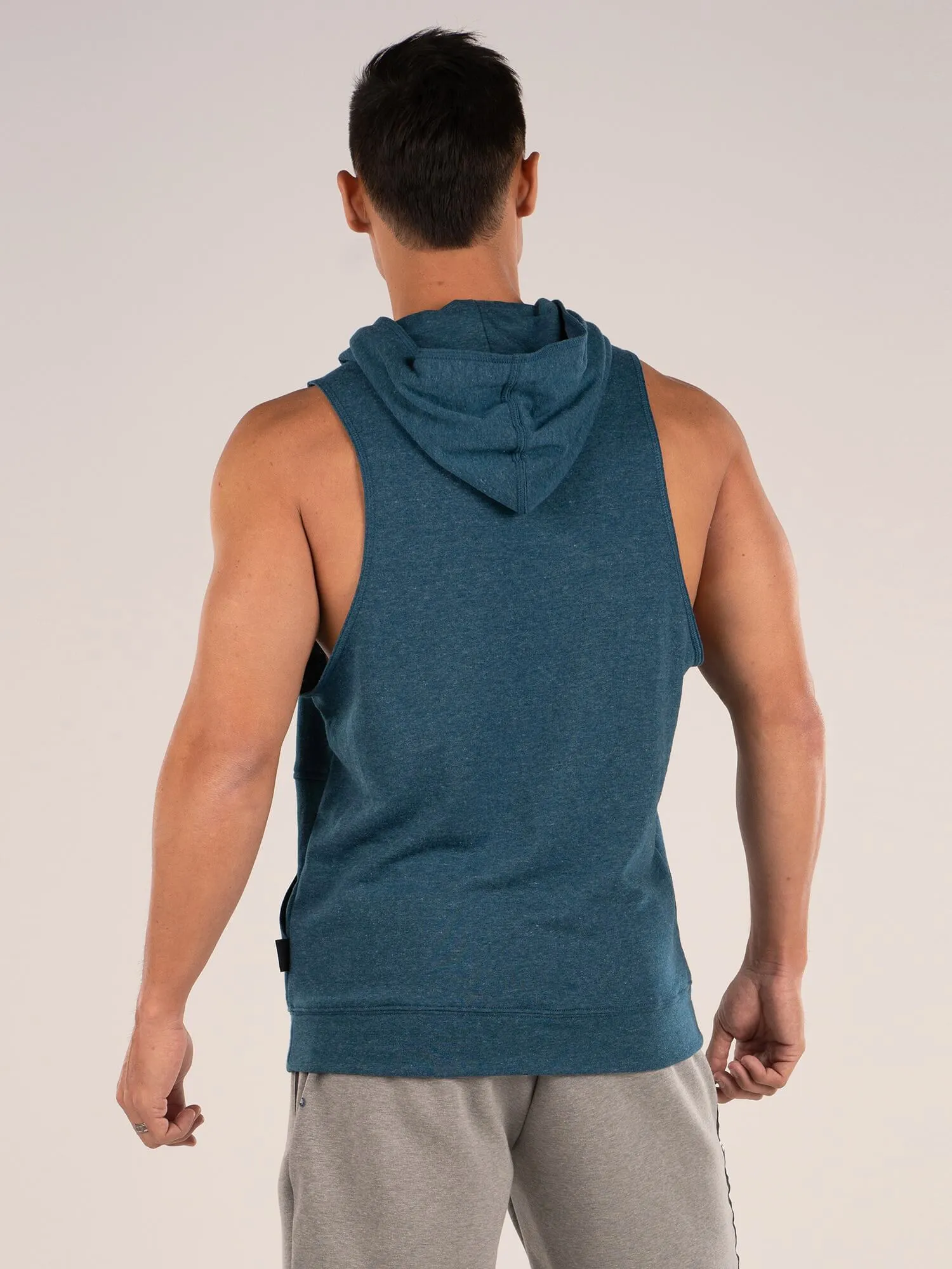Ryderwear Royal Sleeveless Hoodie - Teal