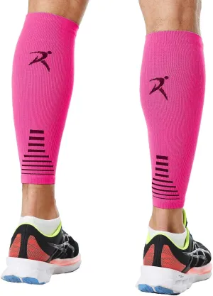 Rymora Calf Compression Sleeves Men Women - Leg Compression Sleeve Footless Socks - Shin Splint Relief Fitness Running
