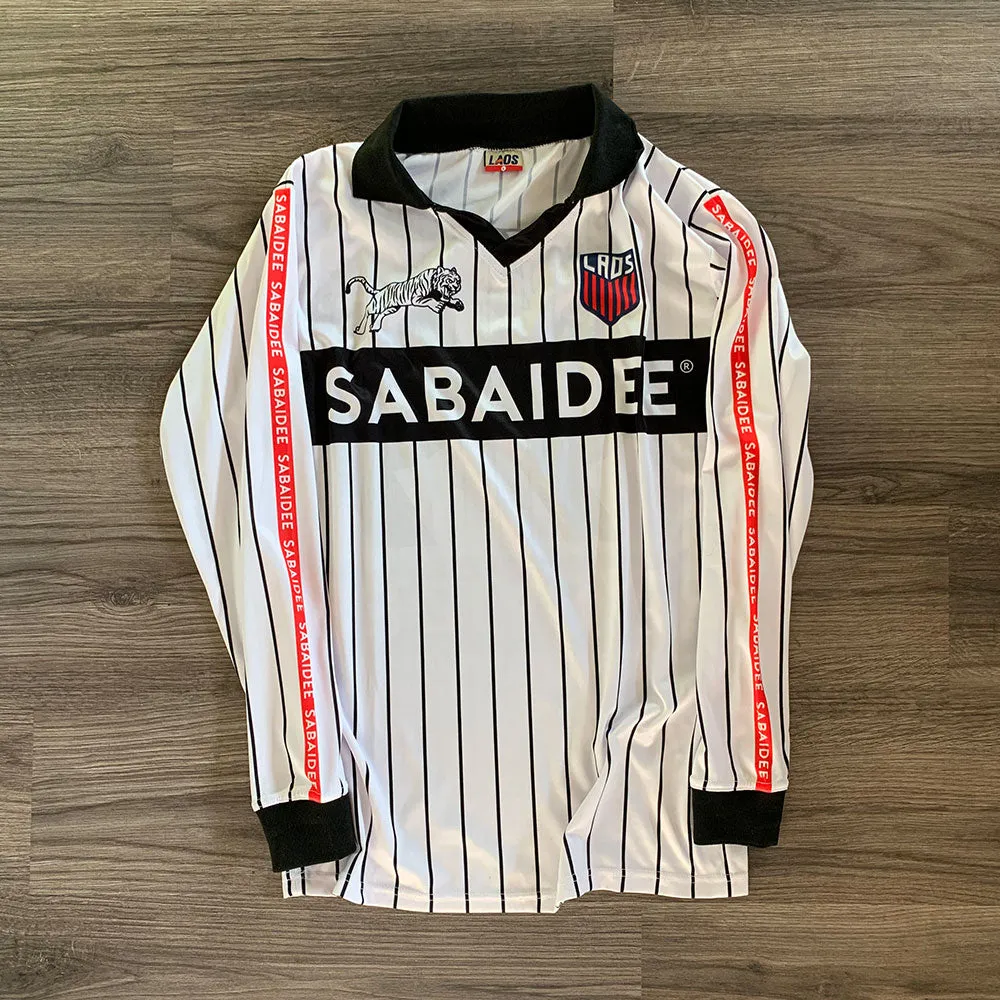 Sabaidee Stripe Long Sleeve Soccer Jersey