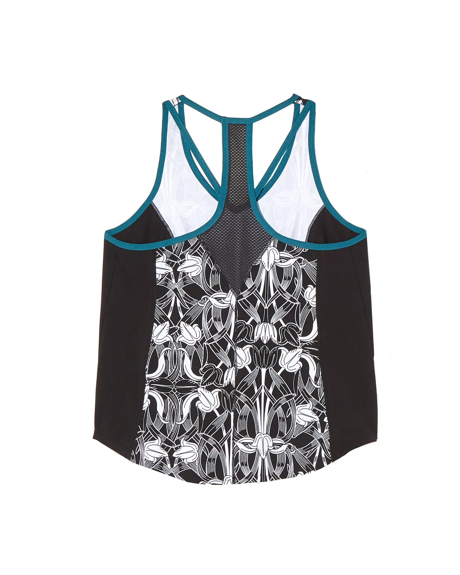 Saffron Tank | Black / White
