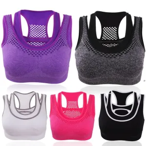 Safty High Stretch Breathable Sports Bra