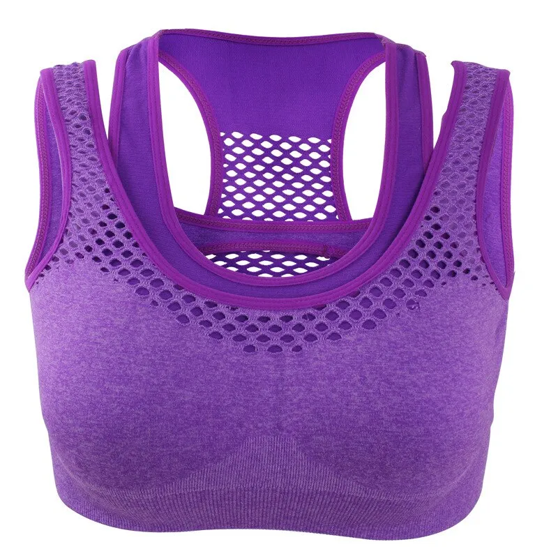 Safty High Stretch Breathable Sports Bra