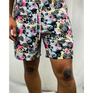 Salty Savage Men's Fusion Swim/Training Shorts | “Are You A Lion Or A Cheetah?” Edition Print