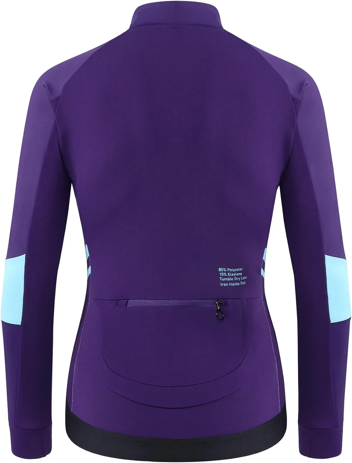 Santic Women's Cycling Jacket Thermal Windproof Windbreaker Reflective Lightweight with Pockets for Biking Running