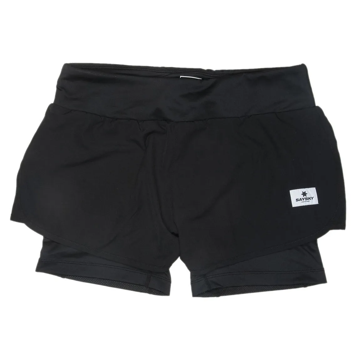 SAYSKY Women's 2 In 1 Shorts Black
