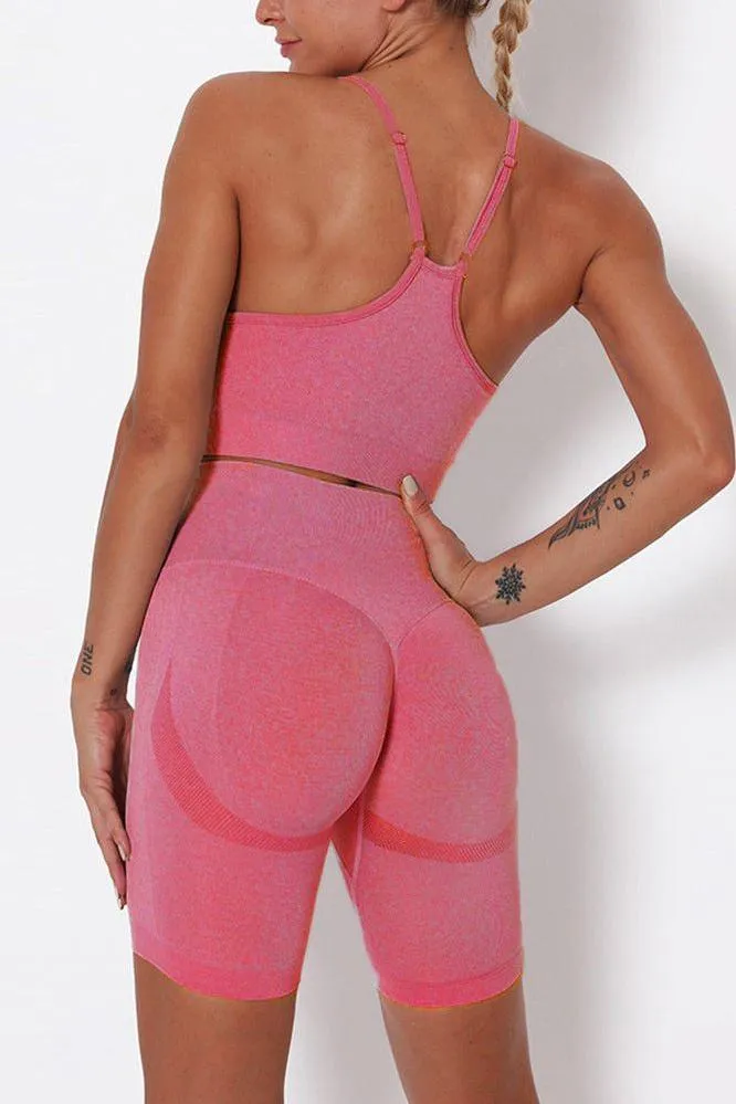 Seamless Women Short Yoga Sets