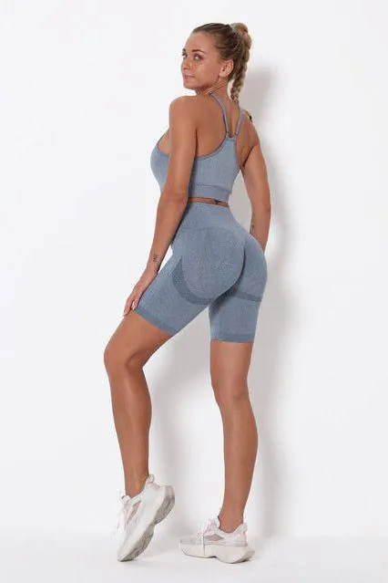 Seamless Women Short Yoga Sets