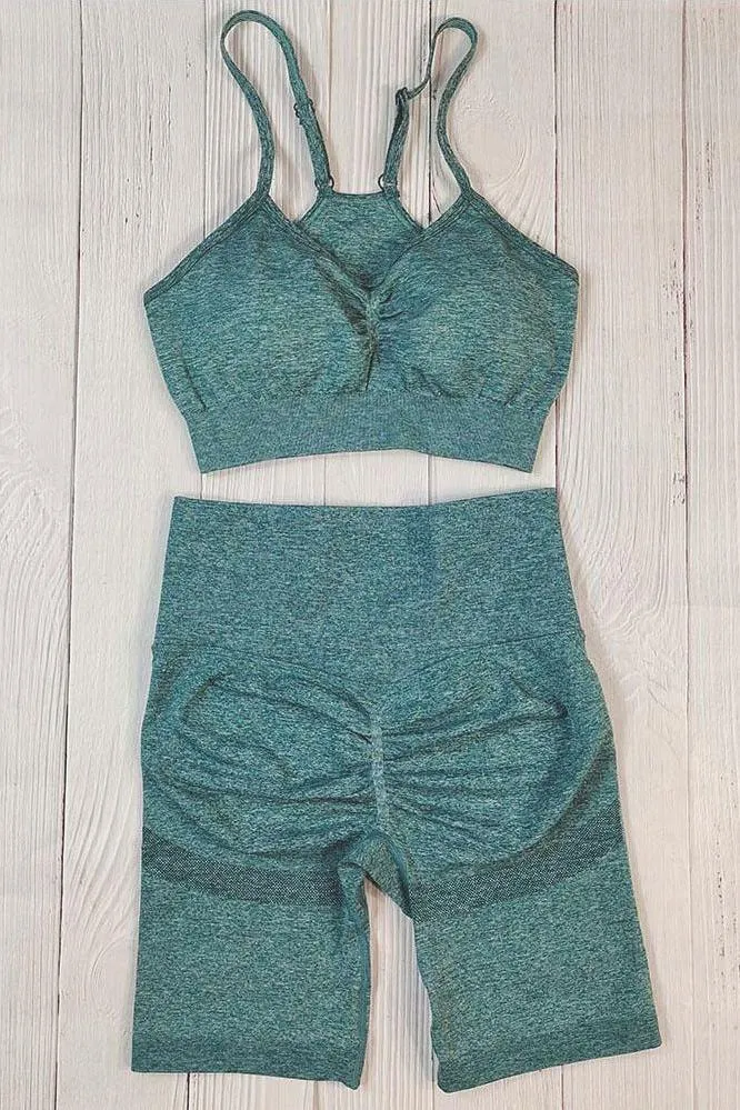 Seamless Women Short Yoga Sets