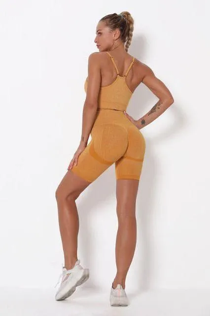 Seamless Women Short Yoga Sets