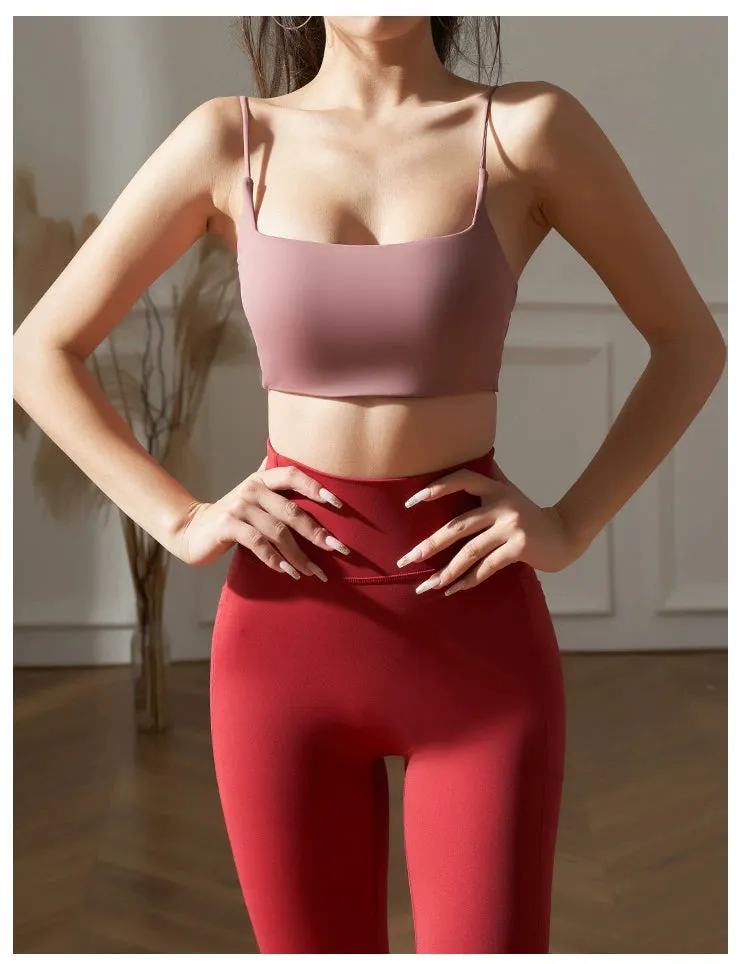 Seamless Yoga Bra - Breathable, Supportive, and Stylish