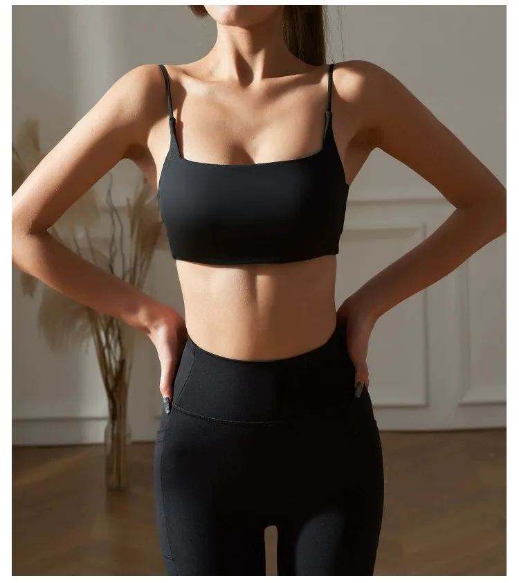 Seamless Yoga Bra - Breathable, Supportive, and Stylish