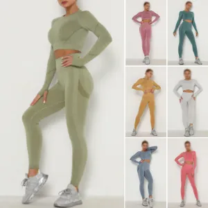 Seamless Yoga Clothing Set