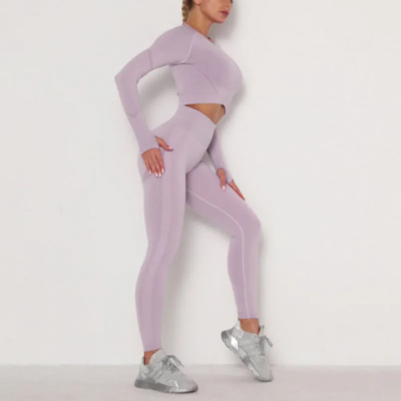 Seamless Yoga Clothing Set