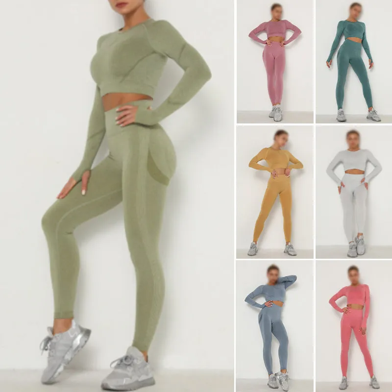 Seamless Yoga Clothing Set
