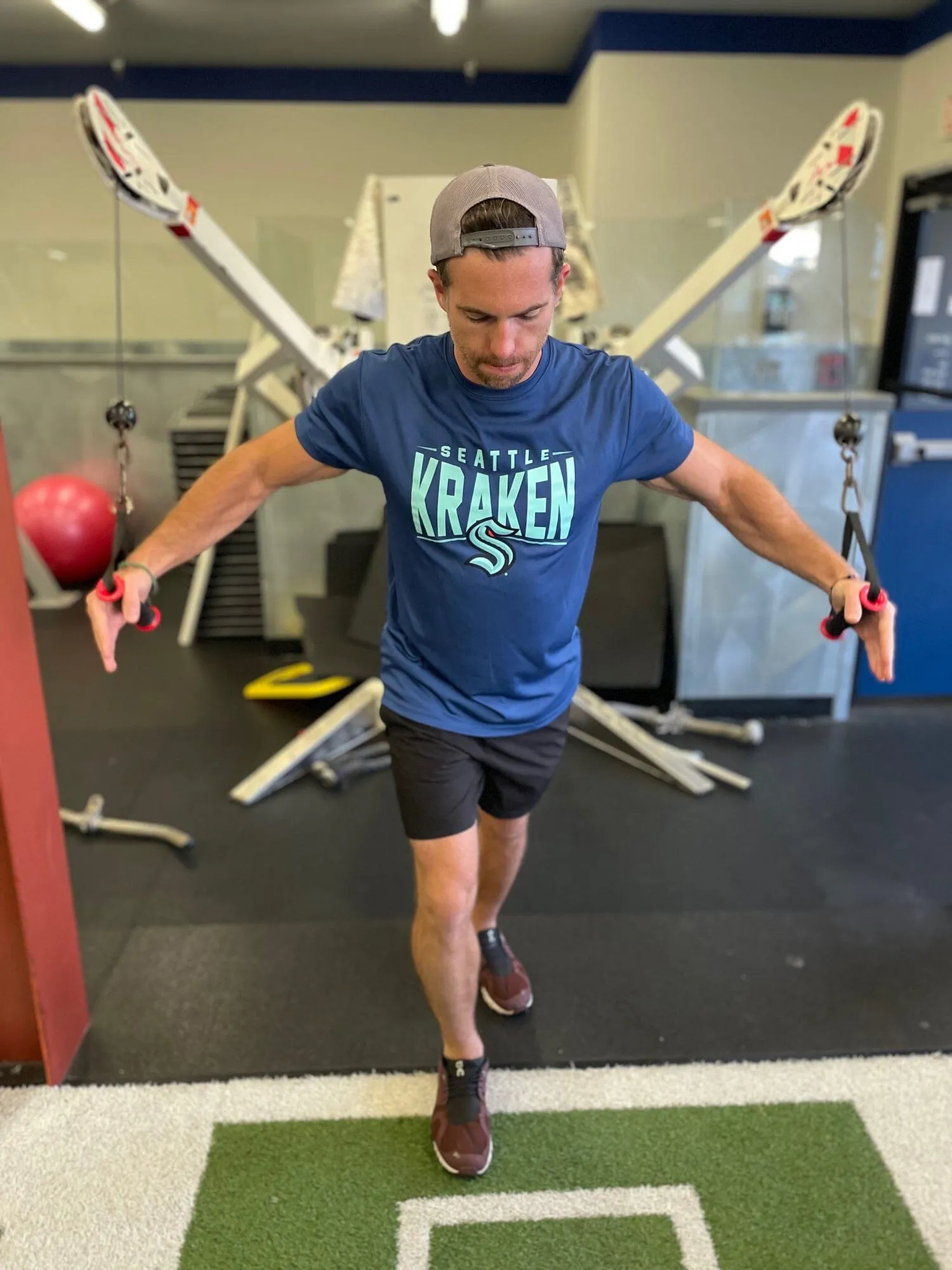 Seattle Kraken "Full Fandom" Moisture Wicking T-Shirt