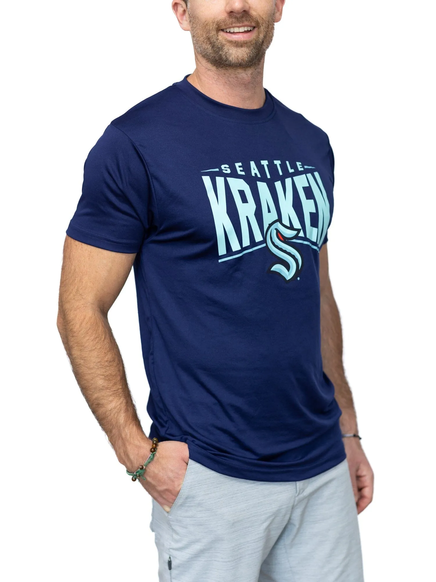 Seattle Kraken "Full Fandom" Moisture Wicking T-Shirt