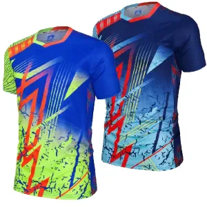 Short sleeve Men Women Badminton Shirts Quick Dry Breathable golf Table Tennis t shirts running t-shirt Fitness clothing