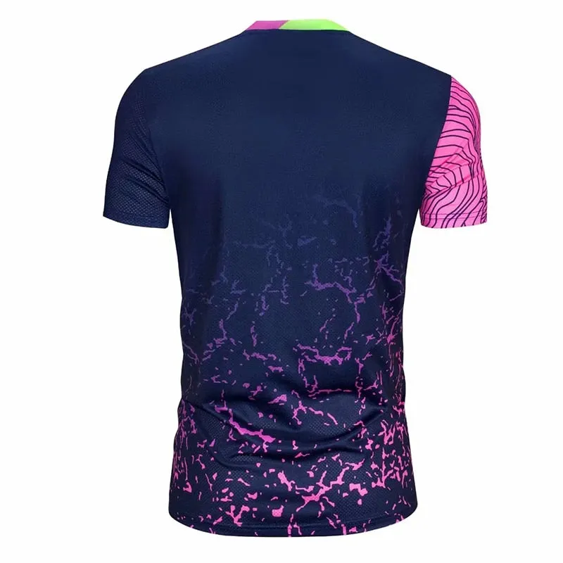 Short sleeve Men Women Badminton Shirts Quick Dry Breathable golf Table Tennis t shirts running t-shirt Fitness clothing