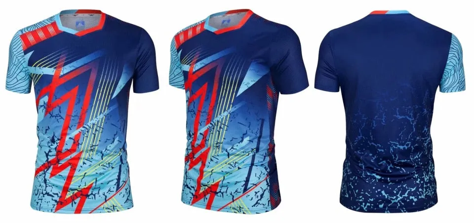 Short sleeve Men Women Badminton Shirts Quick Dry Breathable golf Table Tennis t shirts running t-shirt Fitness clothing
