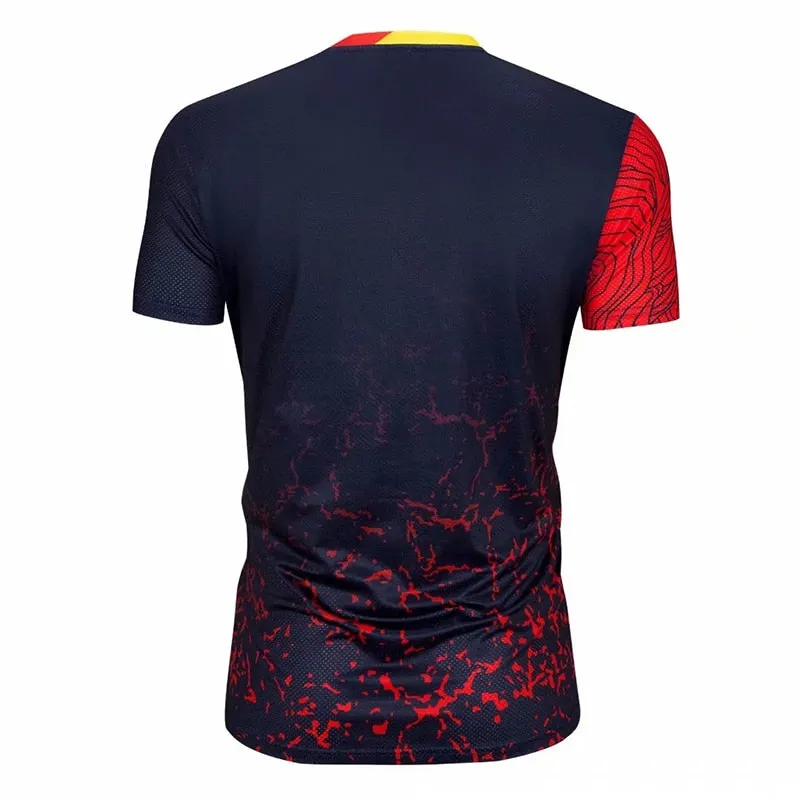 Short sleeve Men Women Badminton Shirts Quick Dry Breathable golf Table Tennis t shirts running t-shirt Fitness clothing