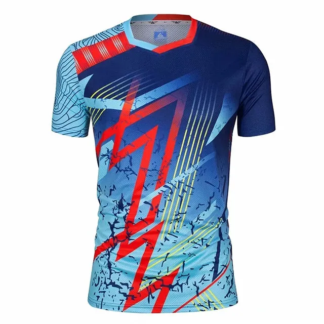 Short sleeve Men Women Badminton Shirts Quick Dry Breathable golf Table Tennis t shirts running t-shirt Fitness clothing