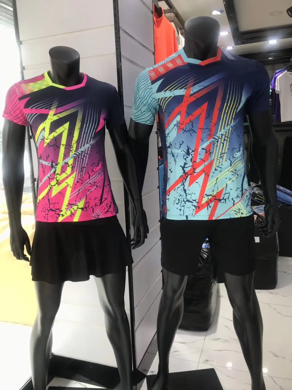 Short sleeve Men Women Badminton Shirts Quick Dry Breathable golf Table Tennis t shirts running t-shirt Fitness clothing