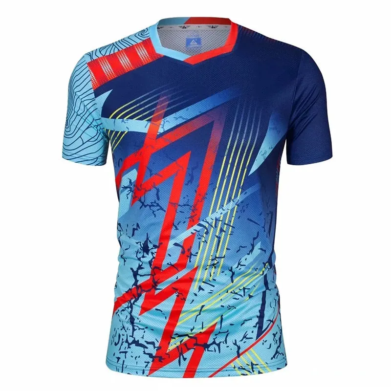 Short sleeve Men Women Badminton Shirts Quick Dry Breathable golf Table Tennis t shirts running t-shirt Fitness clothing