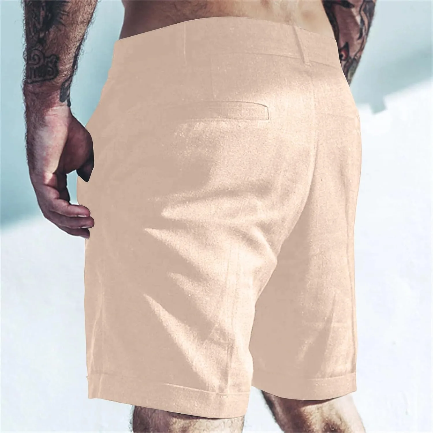 Shorts Men Casual Quick Dry Lightweight Straight Durability and Lightweight High Waisted Shorts 2025 Summer