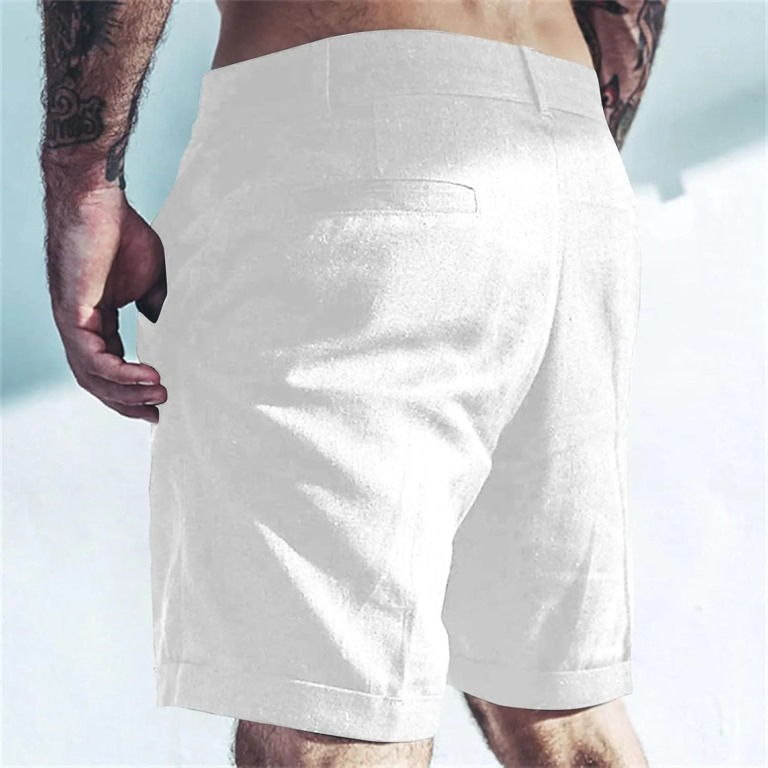 Shorts Men Casual Quick Dry Lightweight Straight Durability and Lightweight High Waisted Shorts 2025 Summer