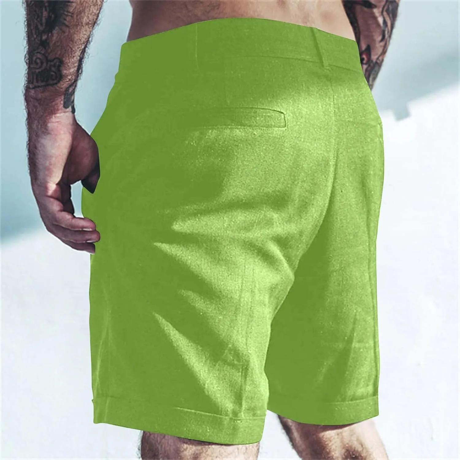 Shorts Men Casual Quick Dry Lightweight Straight Durability and Lightweight High Waisted Shorts 2025 Summer