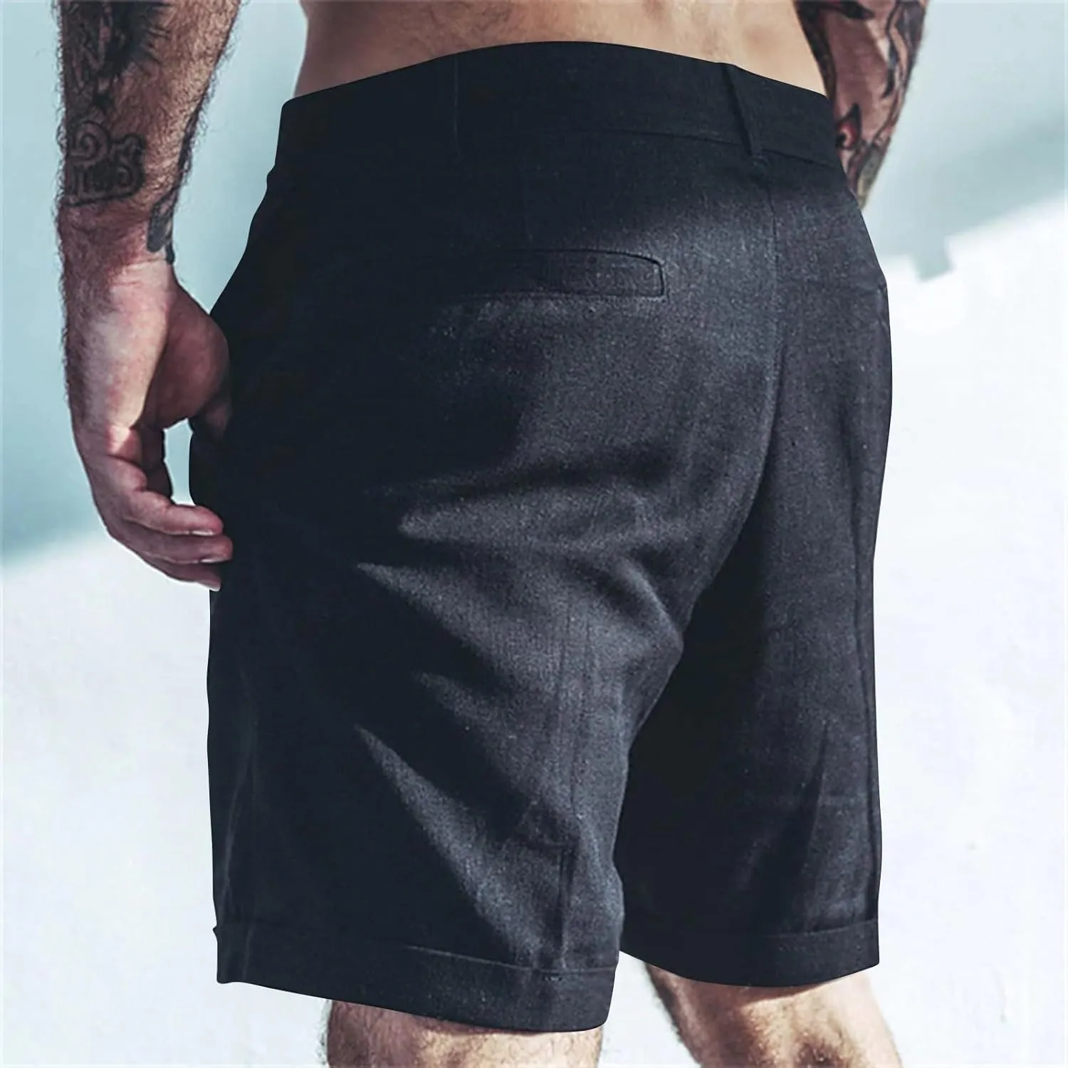 Shorts Men Casual Quick Dry Lightweight Straight Durability and Lightweight High Waisted Shorts 2025 Summer