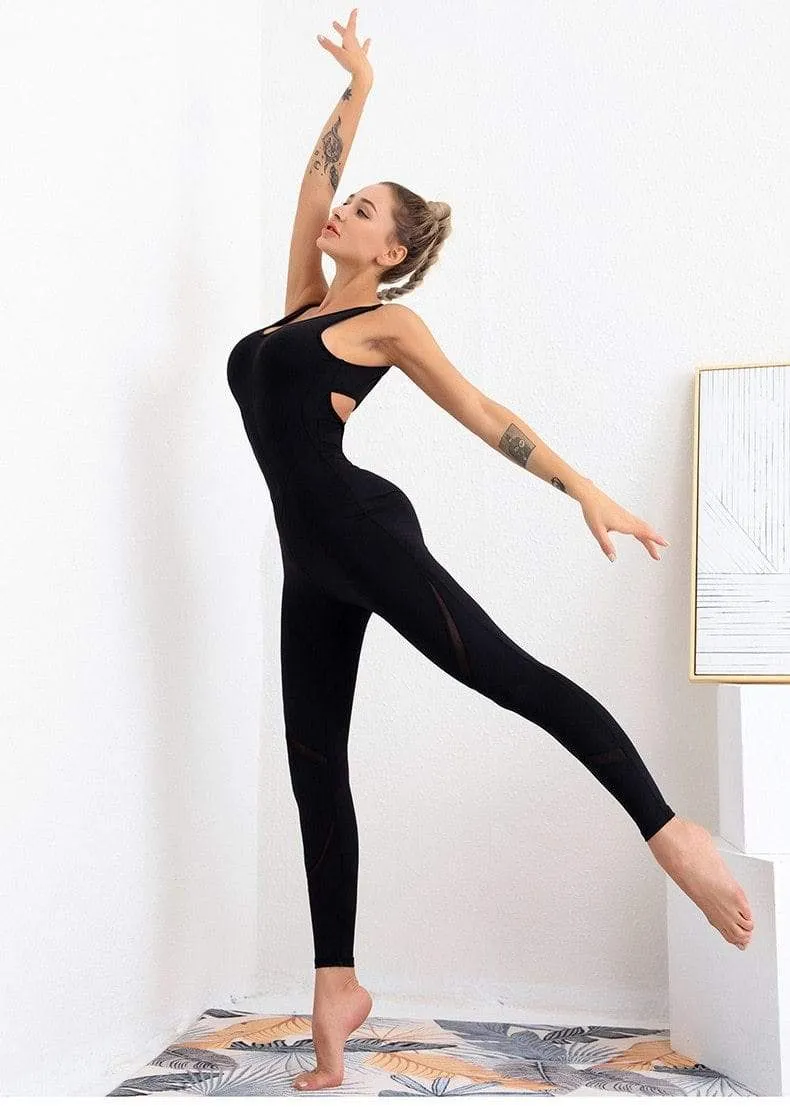 Shunya One Piece Seamless Fitness & Yoga Jumpsuit