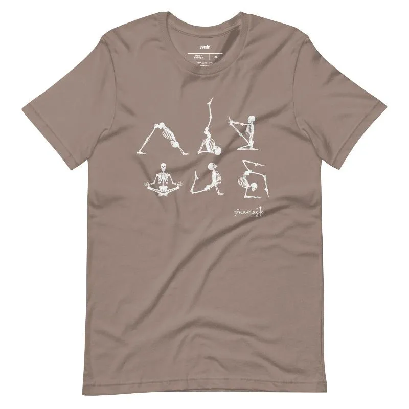 Skeleton Namaste Graphic Tee