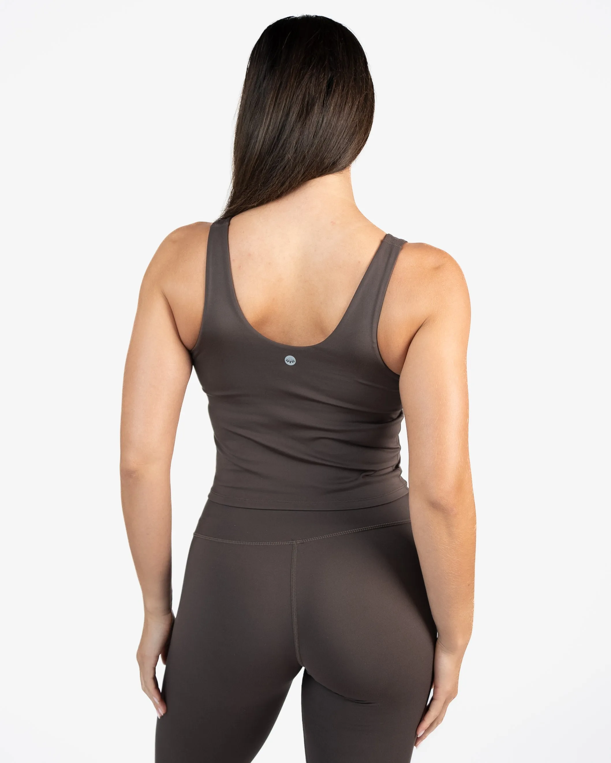 Skin Shakti Tank (Mid-Length) - Espresso