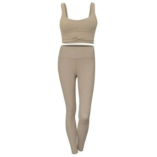 Sleeveless High Waist Yoga Set