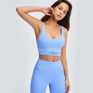 Sleeveless High Waist Yoga Set