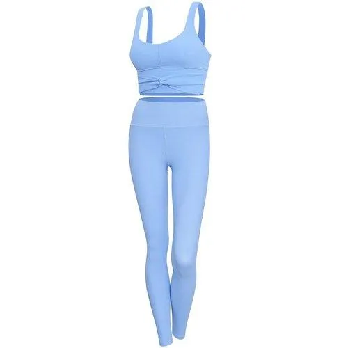 Sleeveless High Waist Yoga Set