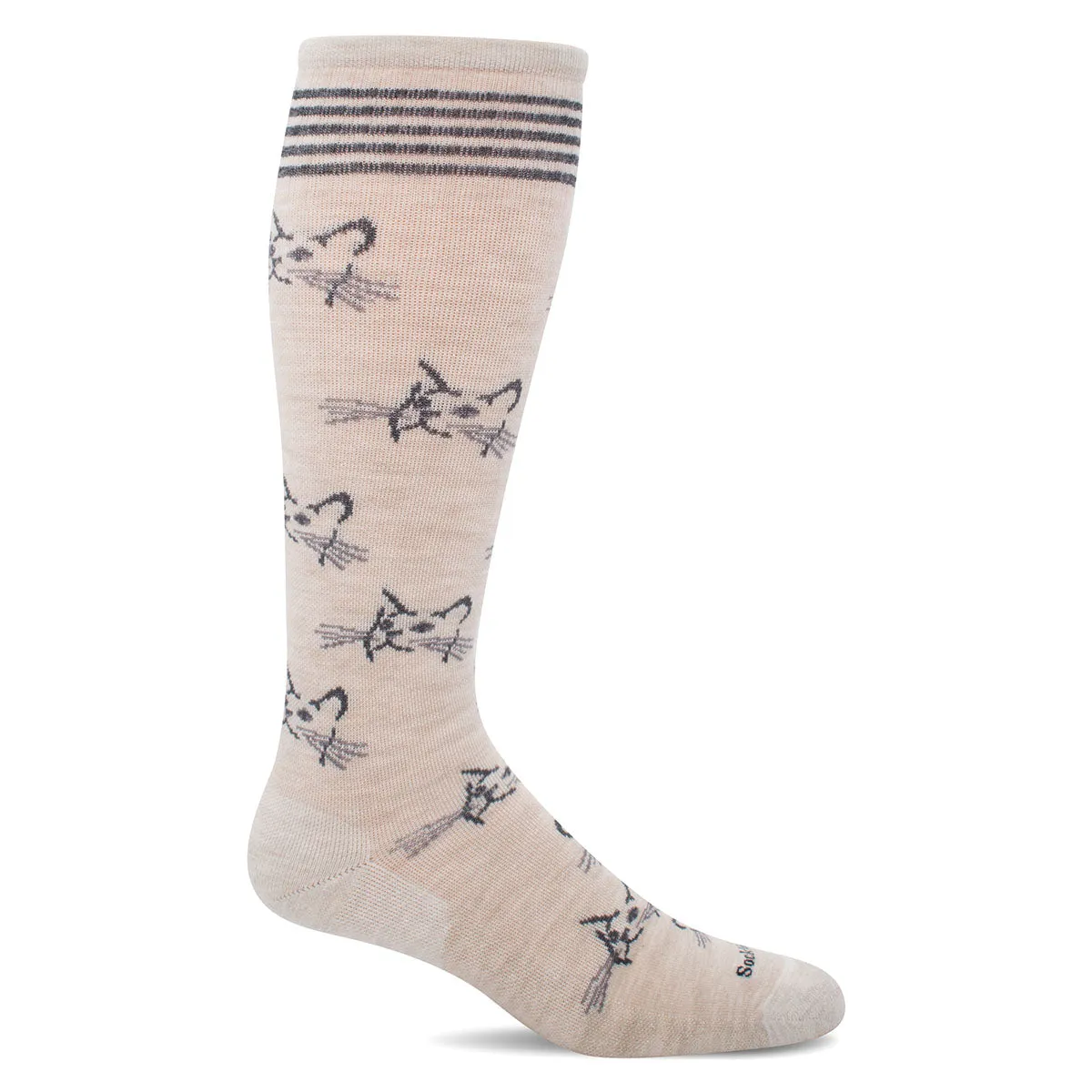 SockWell Women's Feline Fancy Socks 15-20 mmHg